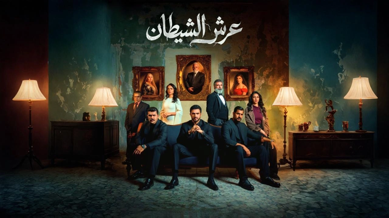 مسلسل عرش الشيطان حلقة 9 HD